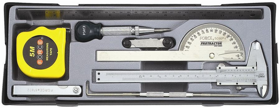 Trusa masurat Force 5096 - 9 piese