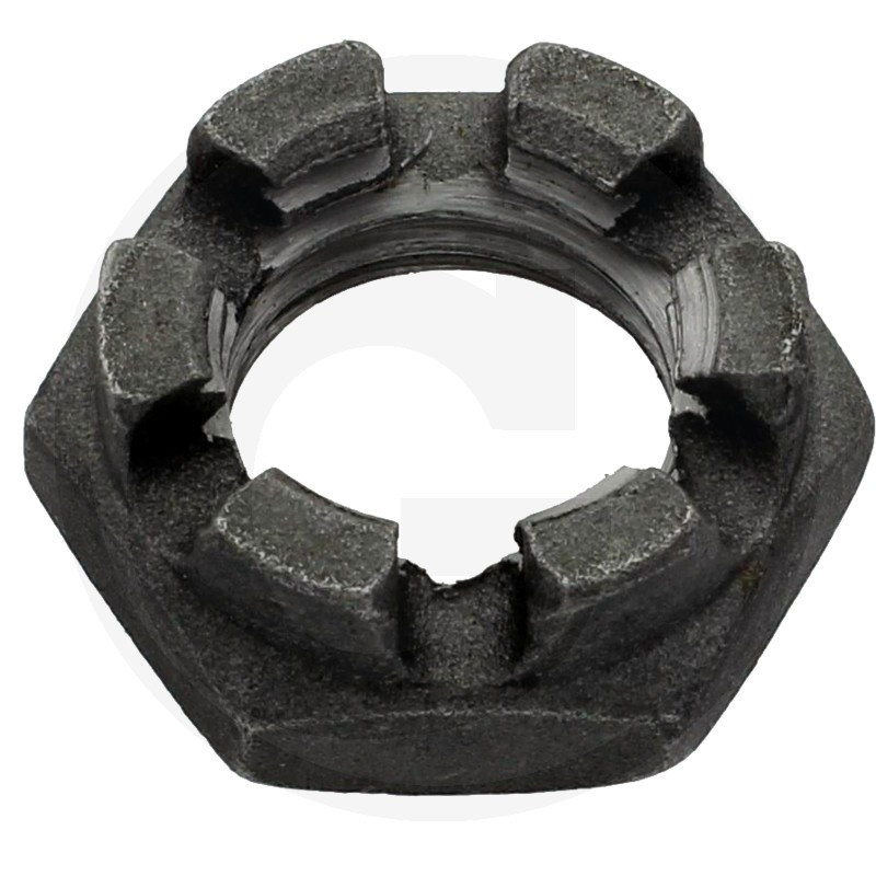 Piulita castel M24x3 neagra