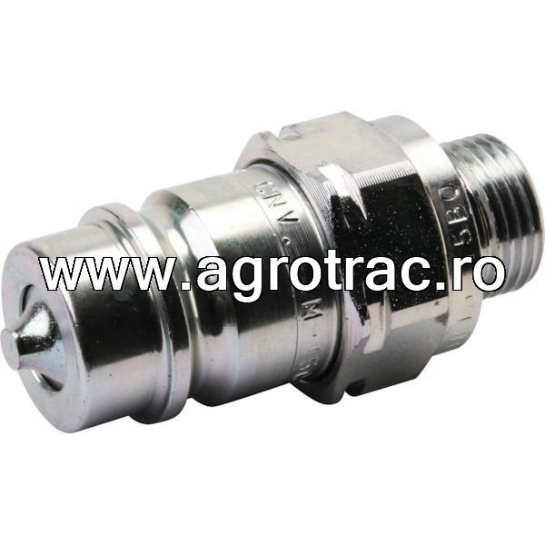 Cupla rapida Faster 1/2-M18x15-12L pentru furtun hidraulic