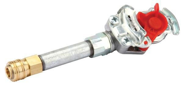 Cupla rapida 910001 rosie pentru frana pneumatica, cu cupla furtun