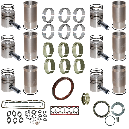 Set motor Case IH D358
