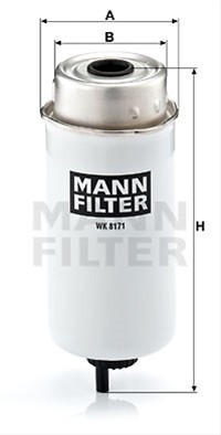 Filtru combustibil Mann WK8171