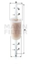 Filtru combustibil Mann WK32(10)