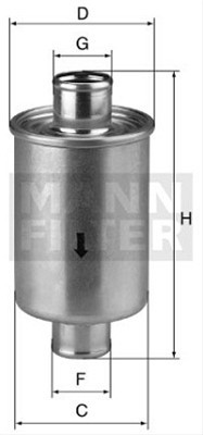 Filtru hidraulic Mann W811/1