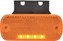 Lampă gabarit LED portocalie dreapta sau stânga LA30104 pentru remorcă