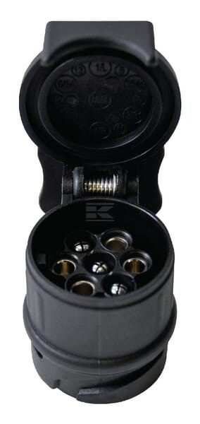 Adaptor mini 13 poli la 7 poli pentru priza la remorca