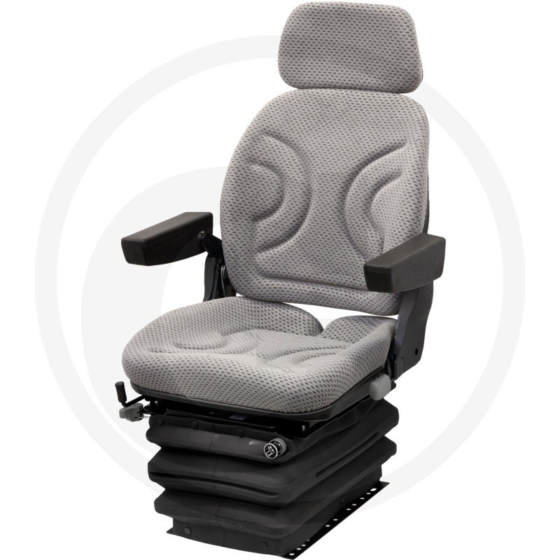 Scaun pneumatic Granit din material textil gri