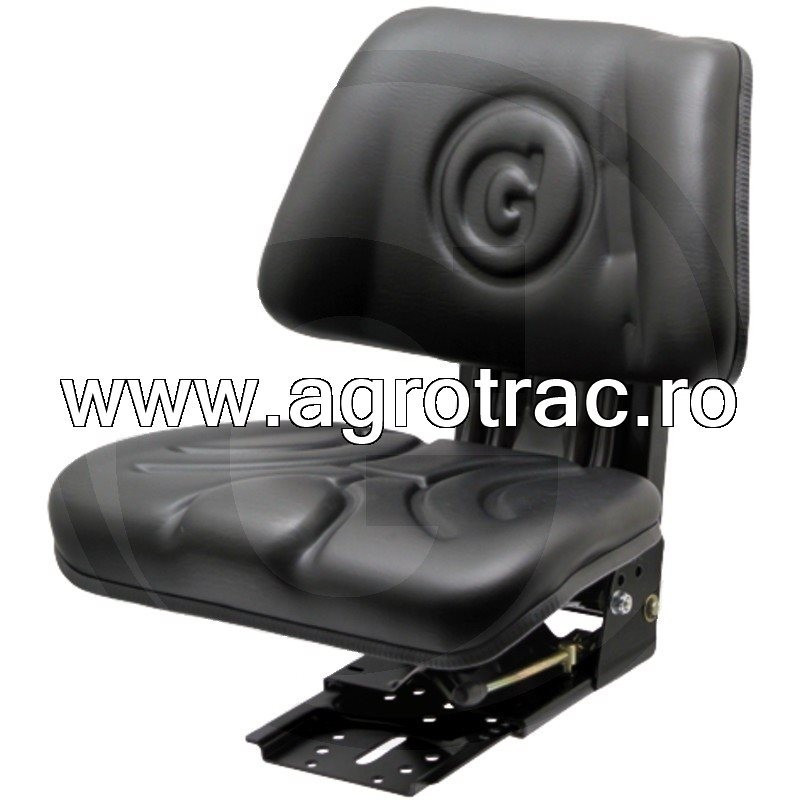 Scaun universal pentru tractor cu invelitoare din PVC (piele ecologica)