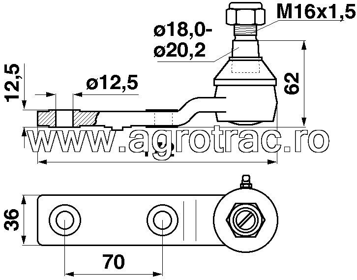 Capat cutit 670120.0 pentru Claas PQ