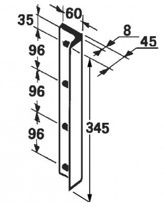 Cutit piston 0982.25.03.00 pentru Welger