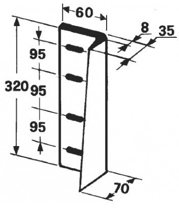 Cutit piston 0982.25.09.00 pentru Welger