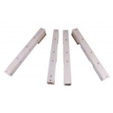 Set sine lemne piston 58.217-S pentru Welger AP45, cu teflon