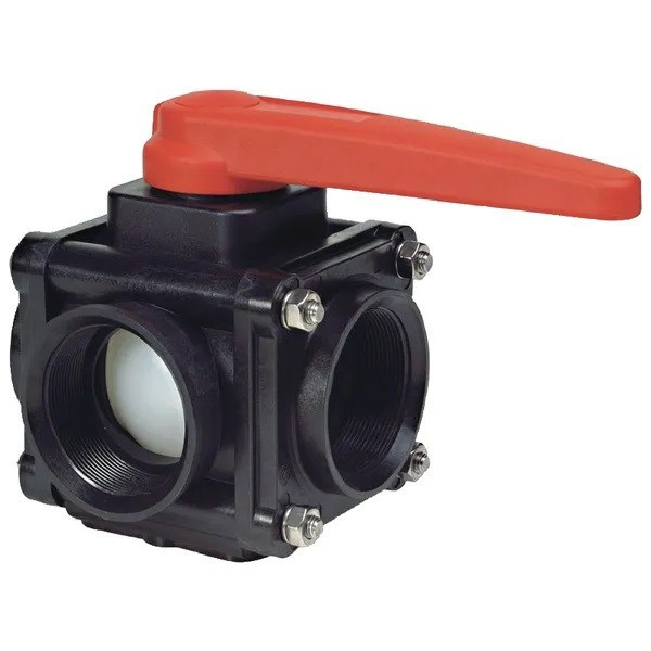 Robinet / Vana cu bila 3 cai Arag 1 1/4'' 453014A55