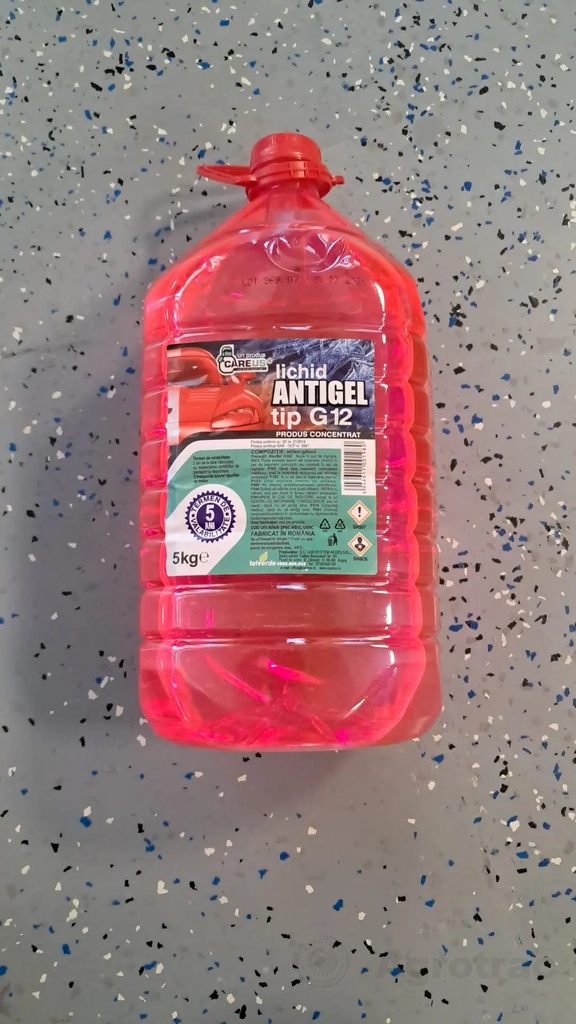 Antigel rosu G12 -30*C concentrat 5L