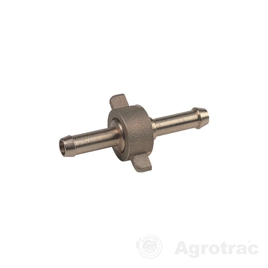 Double hose connector 1/2"x13mm 006230