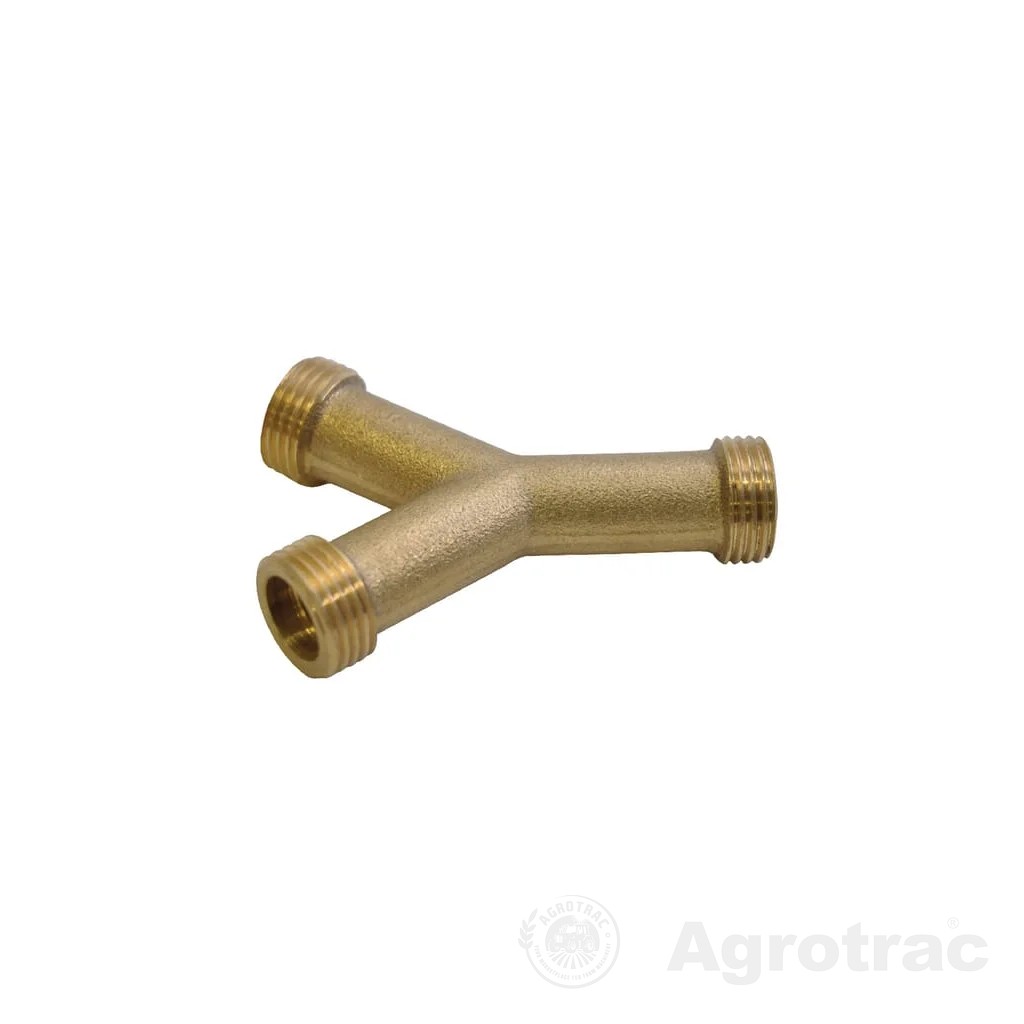 Fiting Y cu piuliță tată/tată/tată 1/2" BSP alamă 006120
