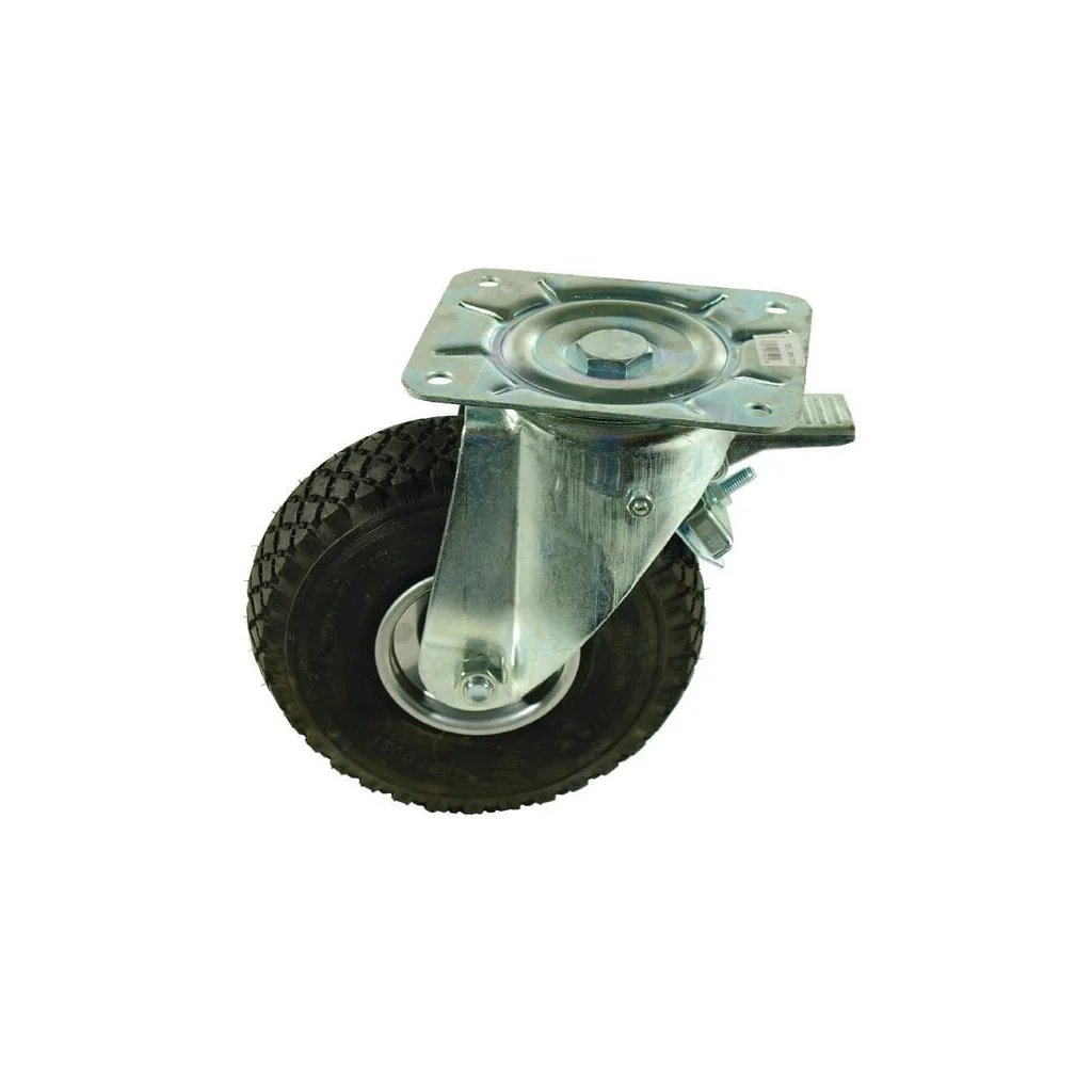 Rolă de ghidare cu frână cu bandaj pneumatic 260mm WH50PNT260
