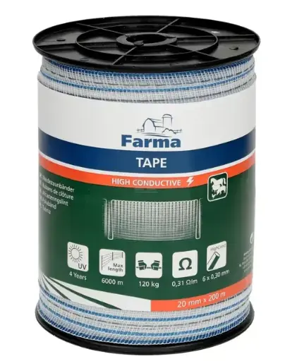 [13390] BANDA GARD ELECTRIC 20MM 200M 704019FA