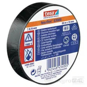 [14066] BANDA IZOLATOARE NEAGRA 19MM 20M T539880000100 TESA