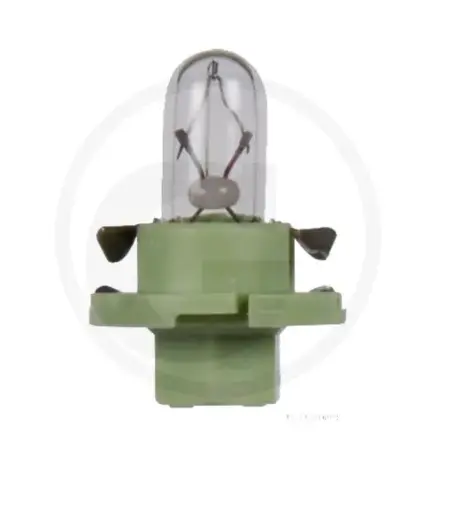 [29396] BEC 12V 2.0W BX8.4D VERDE DESCHIS 89901232 HB ~