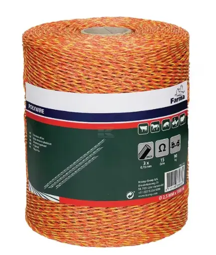 [14858] CABLU GARD ELECTRIC 0.16X3MM 1000M 704012FA