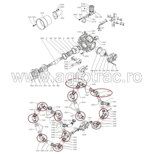 [00011407] CARCASA SUPAPA SY783020 HOLDER UDOR