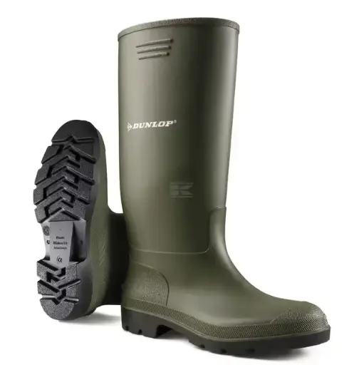 [12093] CIZME CAUCIUC S42 380VP42 DUNLOP VERDE