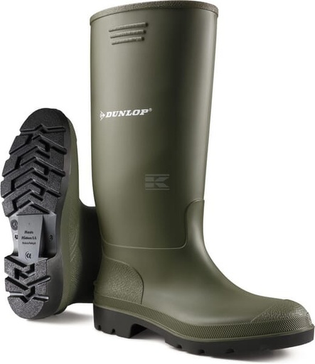 [01955] CIZME CAUCIUC S43 380VP43 DUNLOP VERDE ~