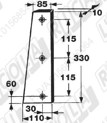 [1464] CUTIT PISTON 58.453-B 0982.25.13.00 50-0053 WELGER AP630
