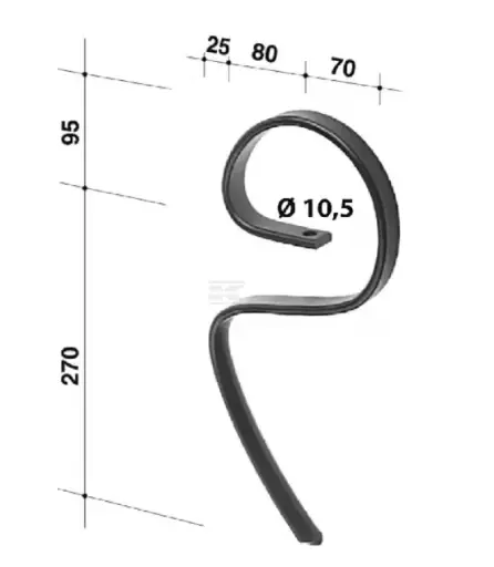 [02583] DINTE ARC SCORMONITOR 365X25X8 CP58 