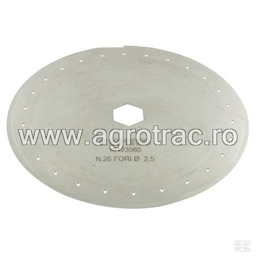 [02761] DISC SEMANATOARE 26G 2.5MM G10123560R 22230289 GASPARDO ORIG