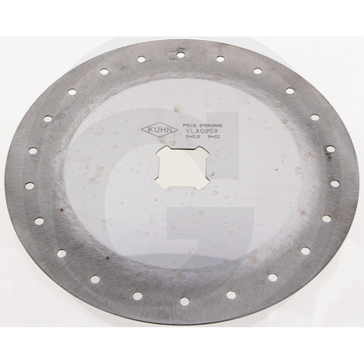 [02848] DISC SEMANATOARE VLA0959 22G 5.5MM D6.22 NODETT KUHN