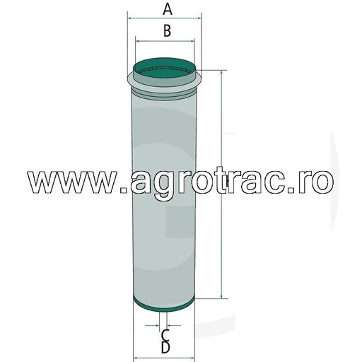 [00005064] FILTRU AER DGM01106S 8003008 CF600