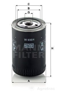[00004197] FILTRU MOTOR MANN W936/4 8002010