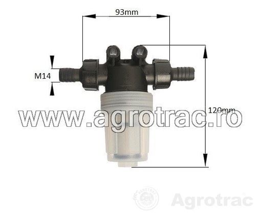 [910] FILTRU PRESIUNE MET ERB072 AP19FCM AGROPLAST