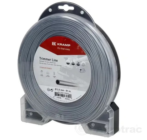 [12722] FIR PENTRU TUNS IARBA GRI ROTUND 2.5MM NL2581TRKR 81M 