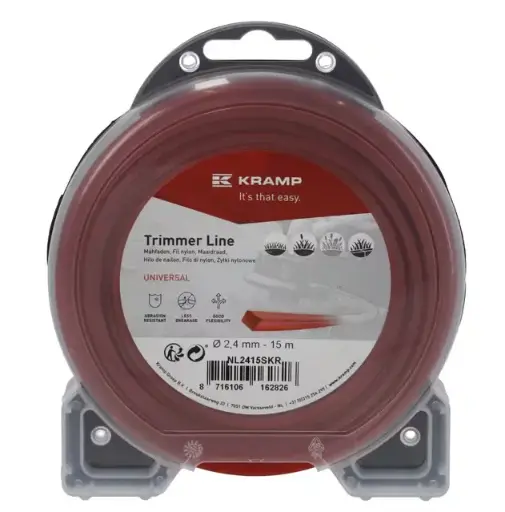 [12721] FIR PENTRU TUNS IARBA ROSU PATRAT 2.4MM NL2415SKR ~