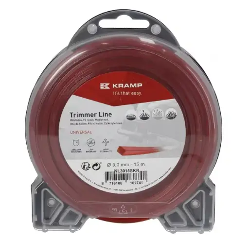 [12726] FIR PENTRU TUNS IARBA ROSU PATRAT 3MM NL3015SKR 