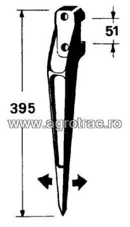 [00007945] FURCA ALIMENTARE 59.211 111/000153 NEW HOLLAND ROTA SGORBATI