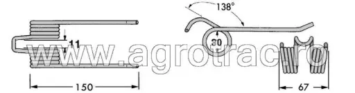 [1295] GHEARE PICK-UP 047 59.521-A 88.76.437 KB8876437N GALLIGNANI