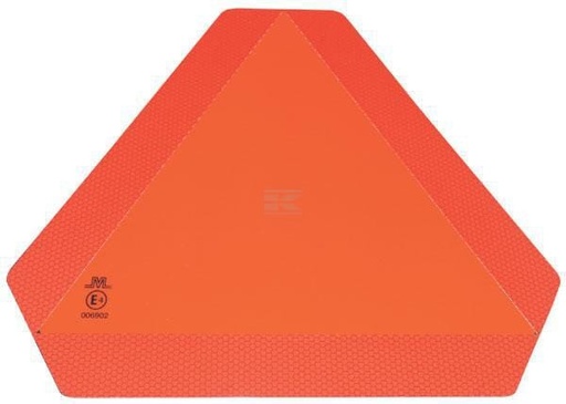 [WB50901] Panou reflectorizant autocolant Mazon roșu/alb WB50901