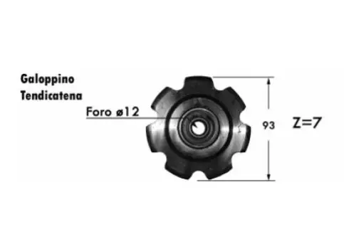 [03404] PINION 63.210 Z7 1111/1718 SGORBATI