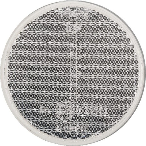 [13661] REFLECTOR ALB AUTOADEZIV ROTUND 78MM LA75022 ~