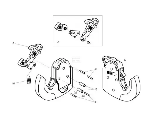 [3019] SET REPARATIE CAP TIRANT CAT.3 080137006 68/8118-923 CBM
