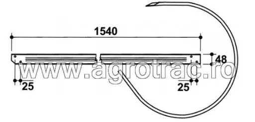 [00005583] TABLA PICK-UP 59.329 56-0004/1 0655053 DEUTZ