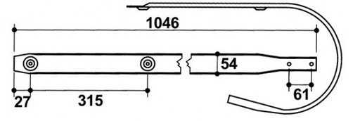 [04980] TABLA PICK-UP 59.404-1 KRONE