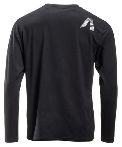 [12606] TRICOU MANECA LUNGA S.XL KW507002201056 NEGRU ~