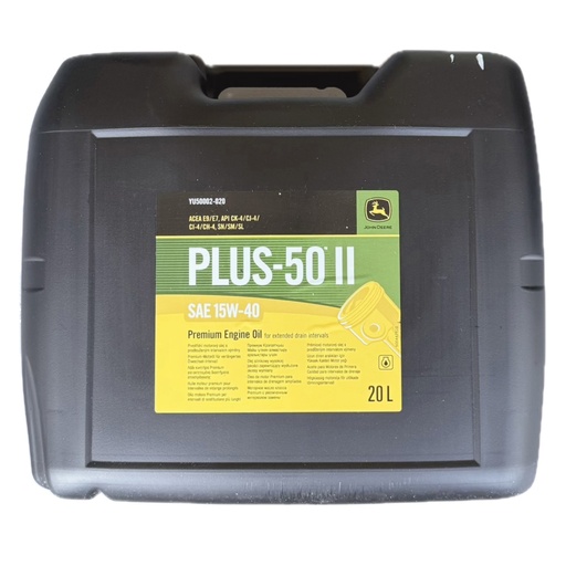 [00003469] ULEI JOHN DEERE PLUS 50 II 15W-40 YU50002-020 VC50002-020 20L ~
