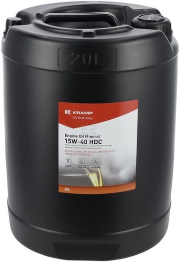 [28775] ULEI KRAMP 15W-40 HDC 20L 10721020WEKR ~