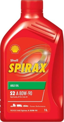 [29146] ULEI SHELL SPIRAX S2 A 80W-90 1L 550056384 ~